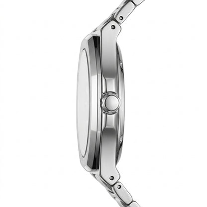Mark Fairwhale FW-5890 Bu - luxury watch side profile, metal case, white background