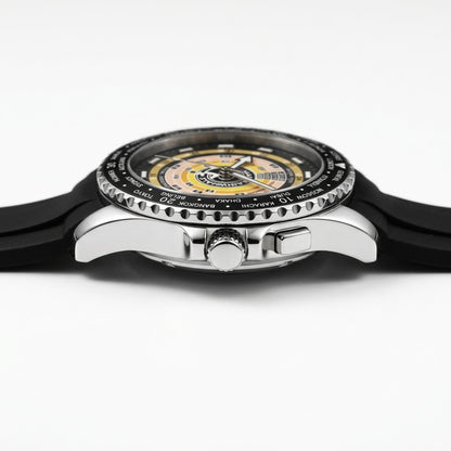 Mark Fairwhale FW-5930 MI - Side profile, luxury watch, case details