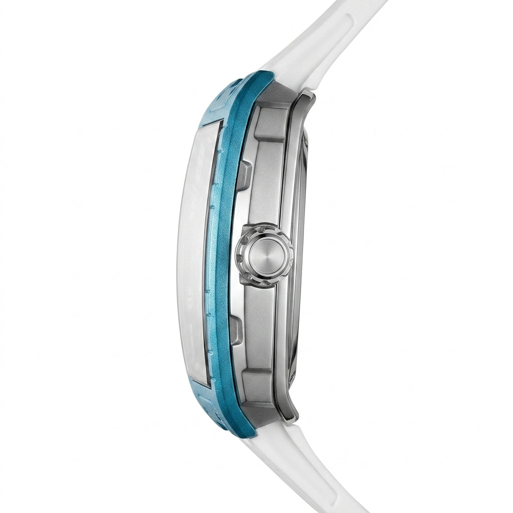 Mark Fairwhale FW-6002 Sk - Luxury Watch Profile, Metallic Edge, Studio Lighting