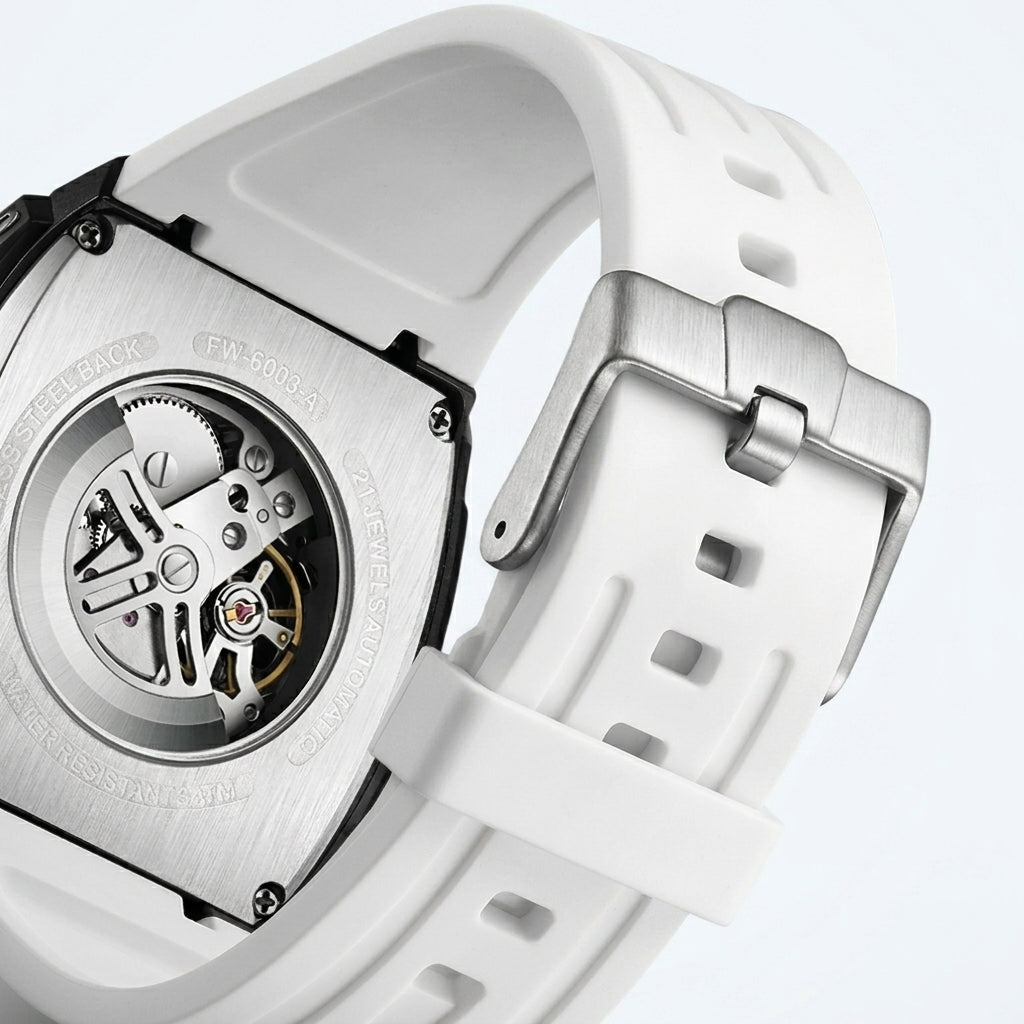 Mark Fairwhale FW-6003 NE - elegant watch, white background