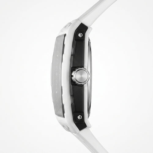 Mark Fairwhale FW-6003 NE - Luxury watch profile, steel case, macro shot