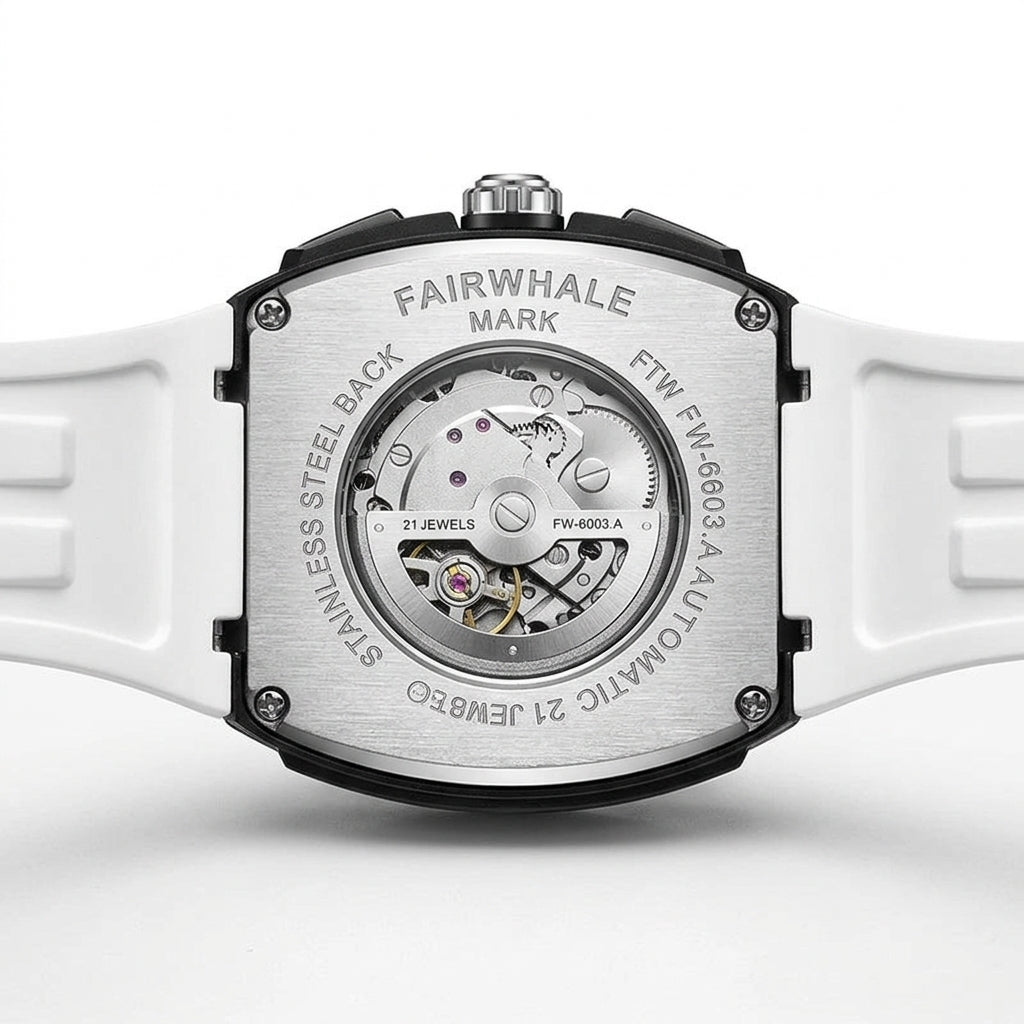 Mark Fairwhale FW-6003 NE - Watch Case Back, Engraved, Luxury, Studio