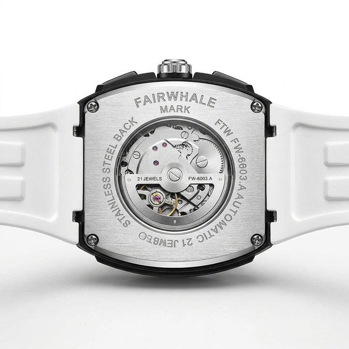 Mark Fairwhale FW-6003 NE - Watch Case Back, Engraved, Luxury, Studio