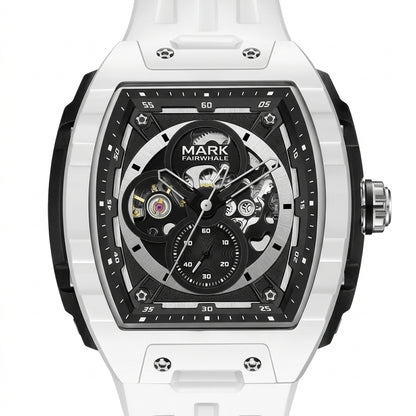 Mark Fairwhale FW-6003 NE - Watch dial, luxury, macro, white background