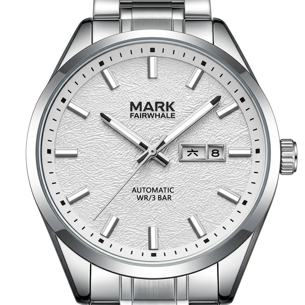 Mark Fairwhale FW-6015 Au - watch dial, detail, gold, luxury