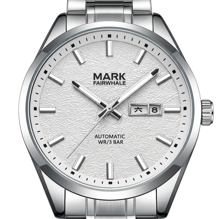 Mark Fairwhale FW-6015 Au - watch dial, detail, gold, luxury