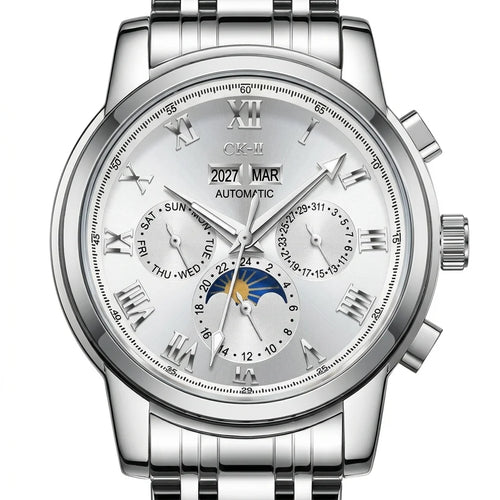 MARK FAIRWHALE FW-6018 Me - Macro dial, luxury, crisp details, white studio