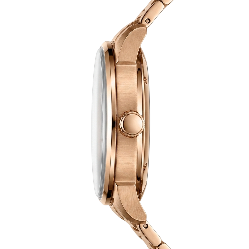 Polished Rose Gold Wrist Profile