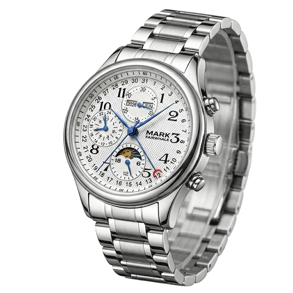 Classic Silver Calendar Elegance