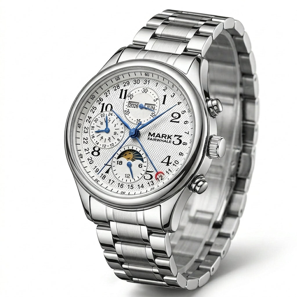 MARK FAIRWHALE FW-6044 Lu - clean minimalist luxury watch