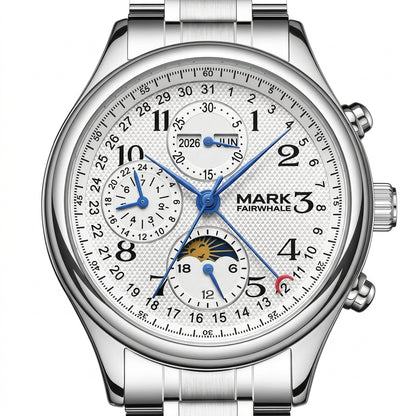 MARK FAIRWHALE FW-6044 Lu - luxury watch dial macro detail