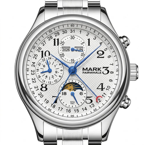 MARK FAIRWHALE FW-6044 Lu - luxury watch dial macro detail