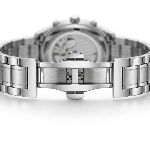 MARK FAIRWHALE FW-6044 Lu - perforated leather, stitching, engraved buckle