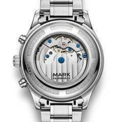 MARK FAIRWHALE FW-6044 Lu - stainless steel engraved solid caseback