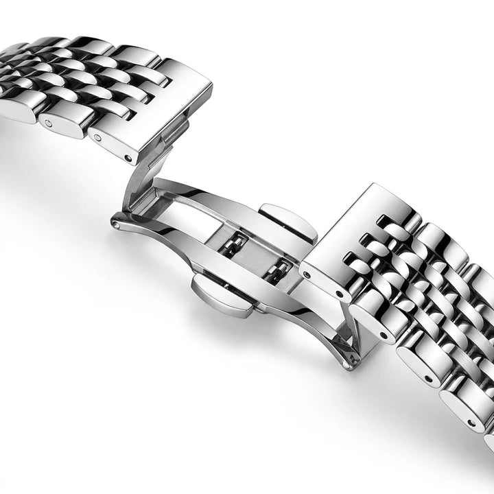 MARK FAIRWHALE FW-6062 Sk - refined leather, polished clasp, understated elegance