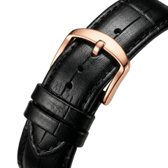 MARK FAIRWHALE FW-6063 Gr - leather strap metal buckle
