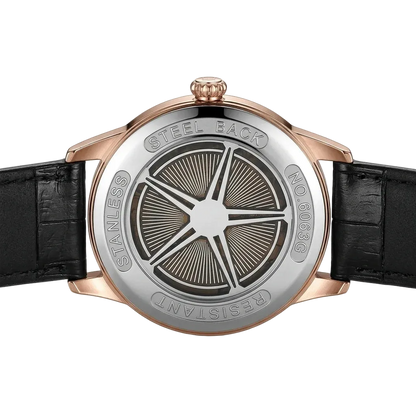 MARK FAIRWHALE FW-6063 Gr - stainless steel case back, engraved