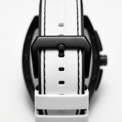 Mark Fairwhale FW-6520 Me - Leather Strap, Metal Buckle, Macro Detail