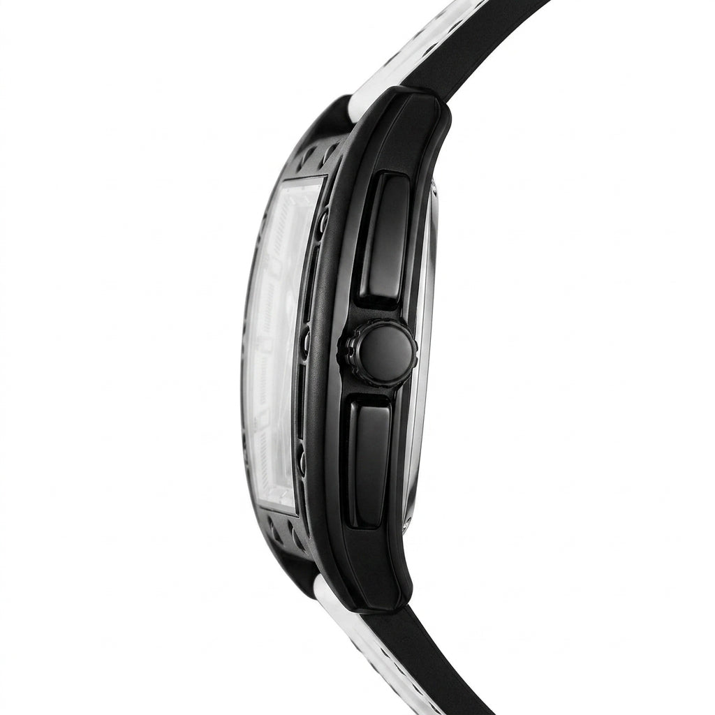 Mark Fairwhale FW-6520 Me - luxury watch side profile, metal case, white background