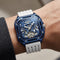 Mark Fairwhale FW-6530 ZE - luxury watch wristshot, studio detail, men's chronograph, modern style
