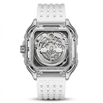Mark Fairwhale FW-6530 ZE - watch case back, engravings, luxury, studio