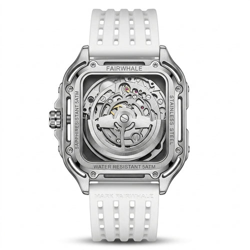 Mark Fairwhale FW-6530 ZE - watch case back, engravings, luxury, studio