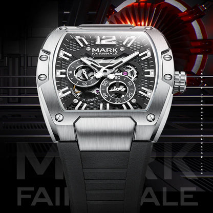 Mark Fairwhale VELTROX men’s hybrid chronograph watch frontal view