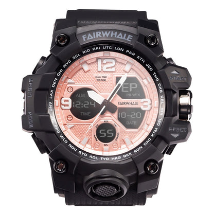 FW-4230 ROGUEFORCE watch lineup showcasing multiple colors and rugged styling.