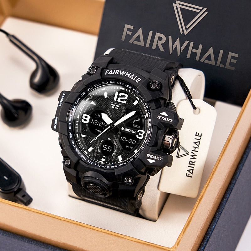 Mark Fairwhale FW-4230 ROGUEFORCE watch presented inside a premium gift box.