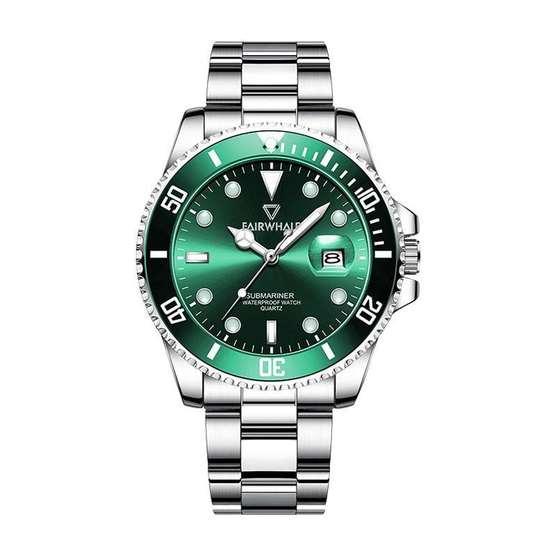 Mark Fairwhale Submariner Stainless Steel Watch