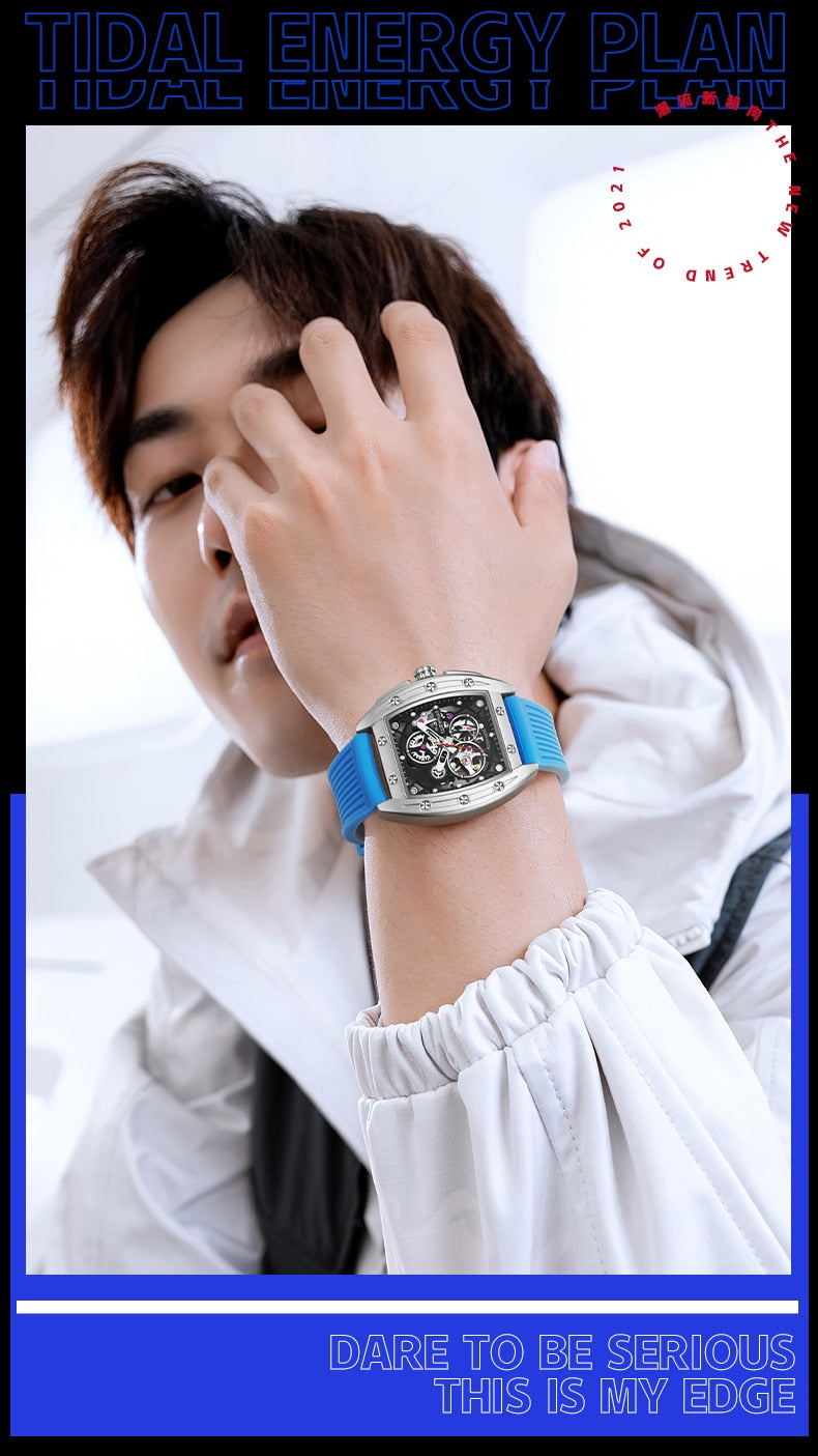 Mark Fairwhale Sports Sapphire Watch