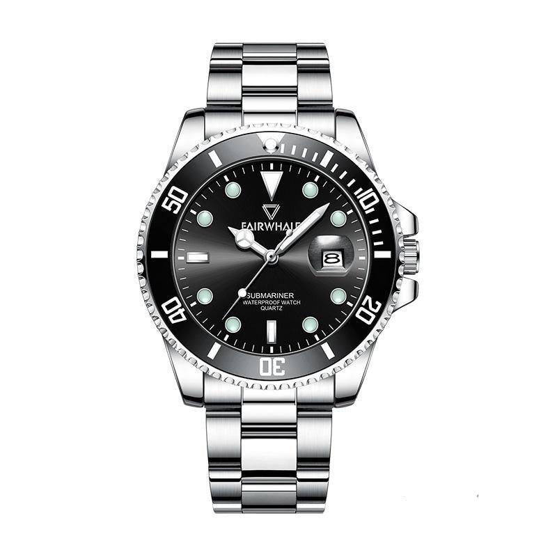 Mark Fairwhale Submariner Stainless Steel Watch