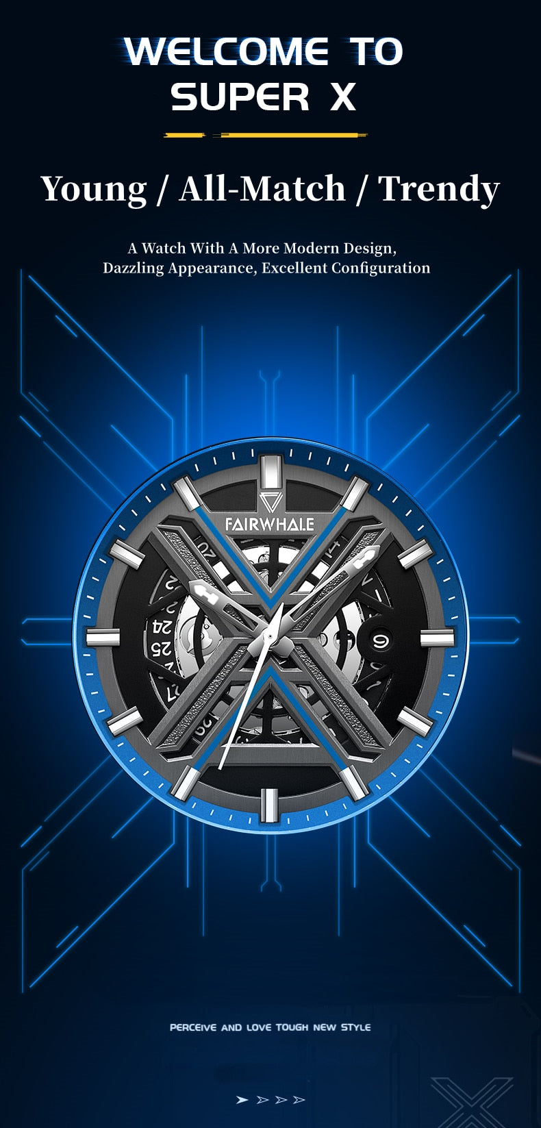 Mark Fairwhale Super X Mechanical Watch