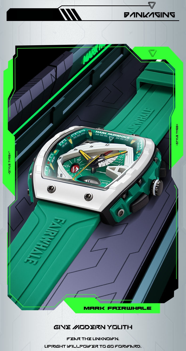 Mark Fairwhale  Waterproof Sports Watch