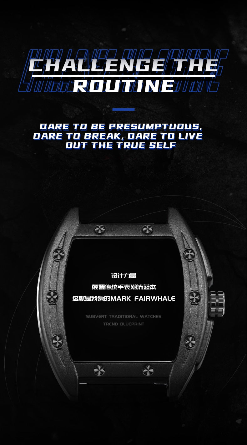 Mark Fairwhale Sports Sapphire Watch