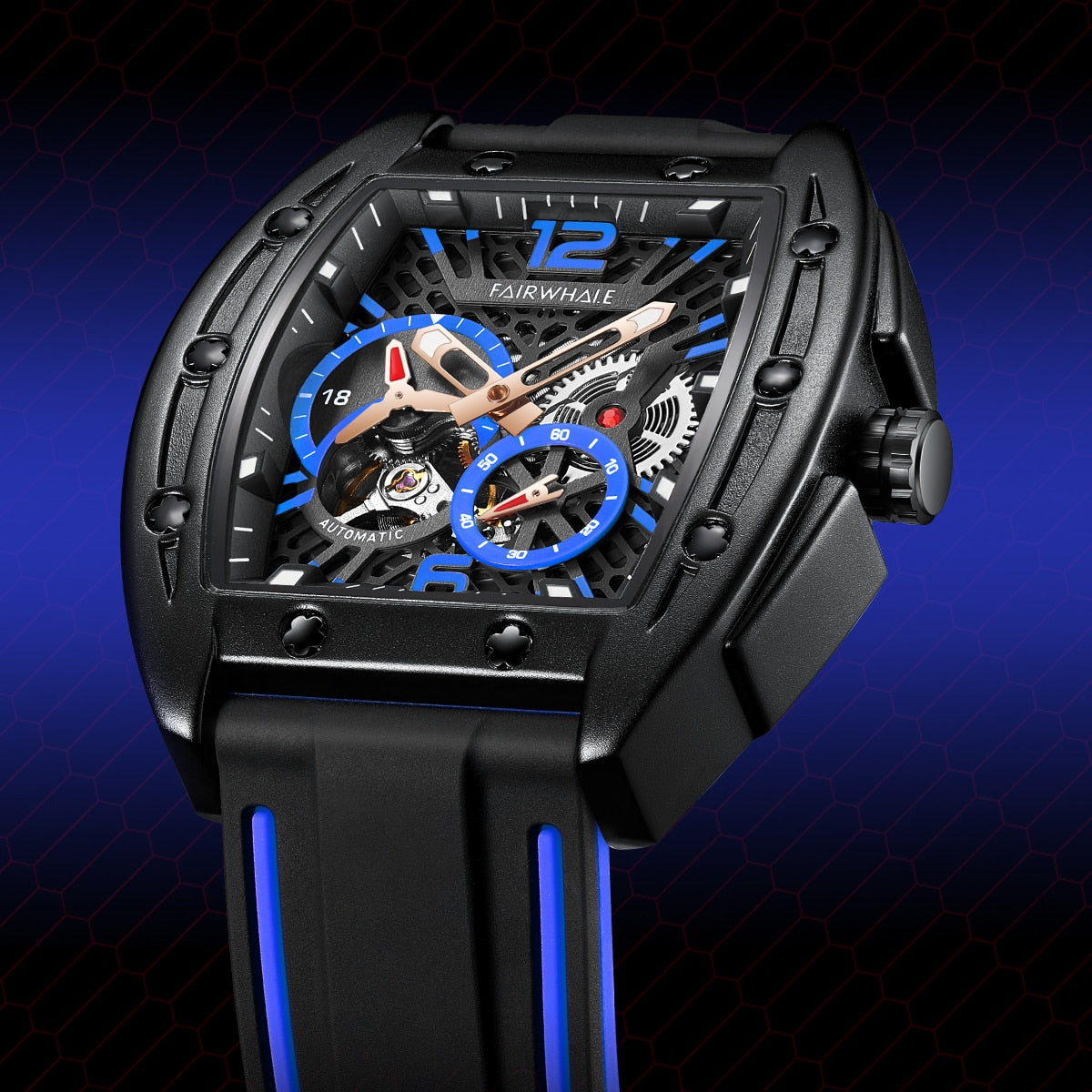 Mark Fairwhale Rubber Strap Sub-Dial Watch Product vendor