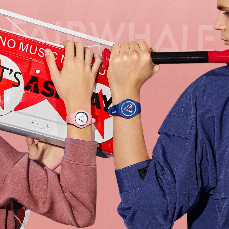 Mark Fairwhale Triangle Logo Dial Watch
