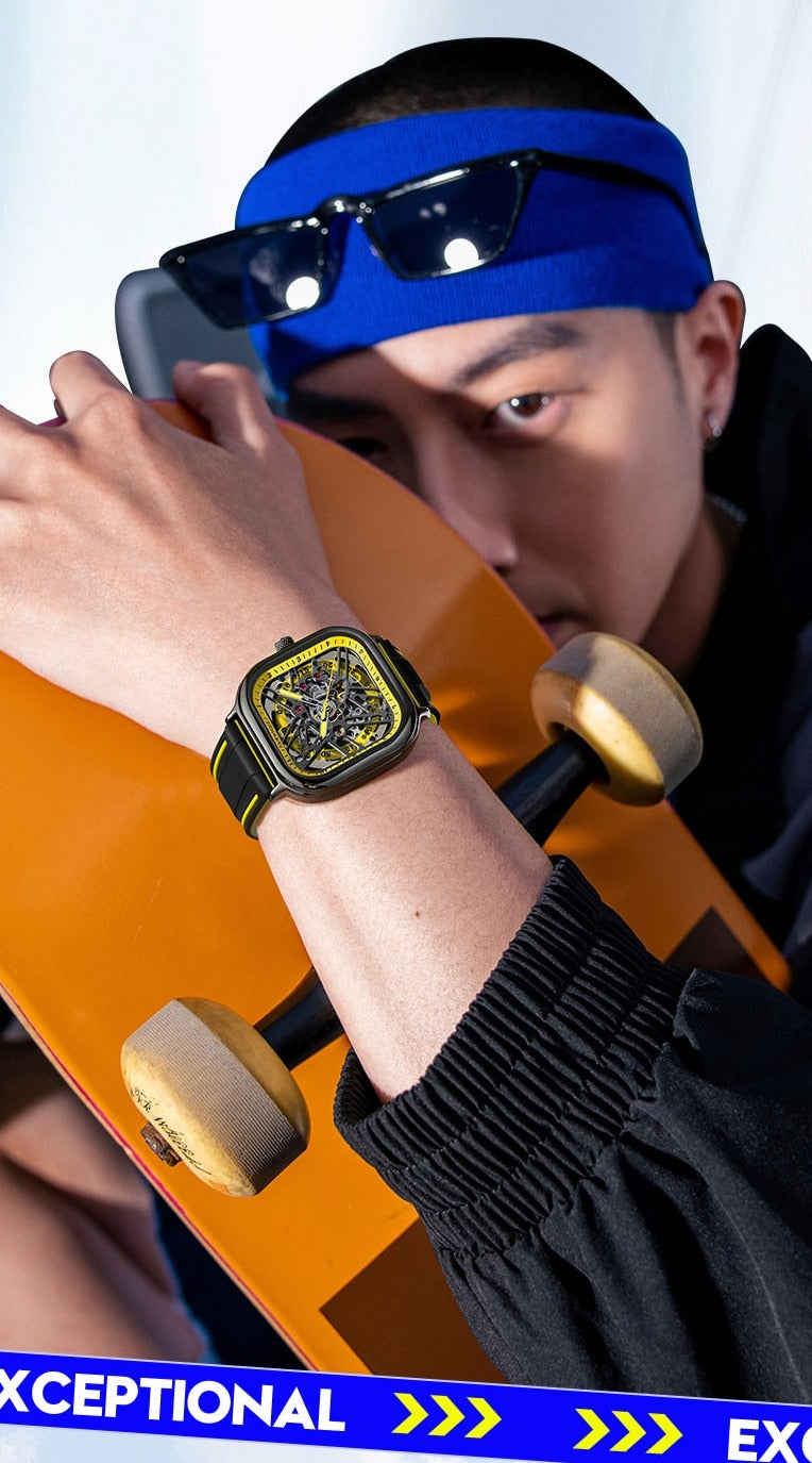 Mark Fairwhale Mechanical Square Watch