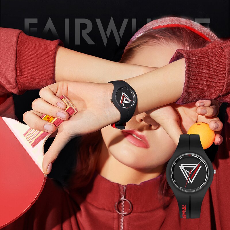 Mark Fairwhale Triangle Logo Dial Watch
