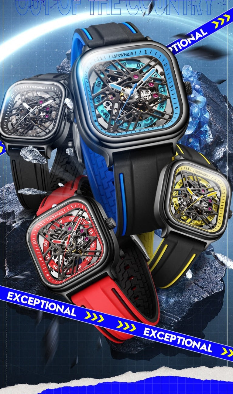 Mark Fairwhale Mechanical Square Watch