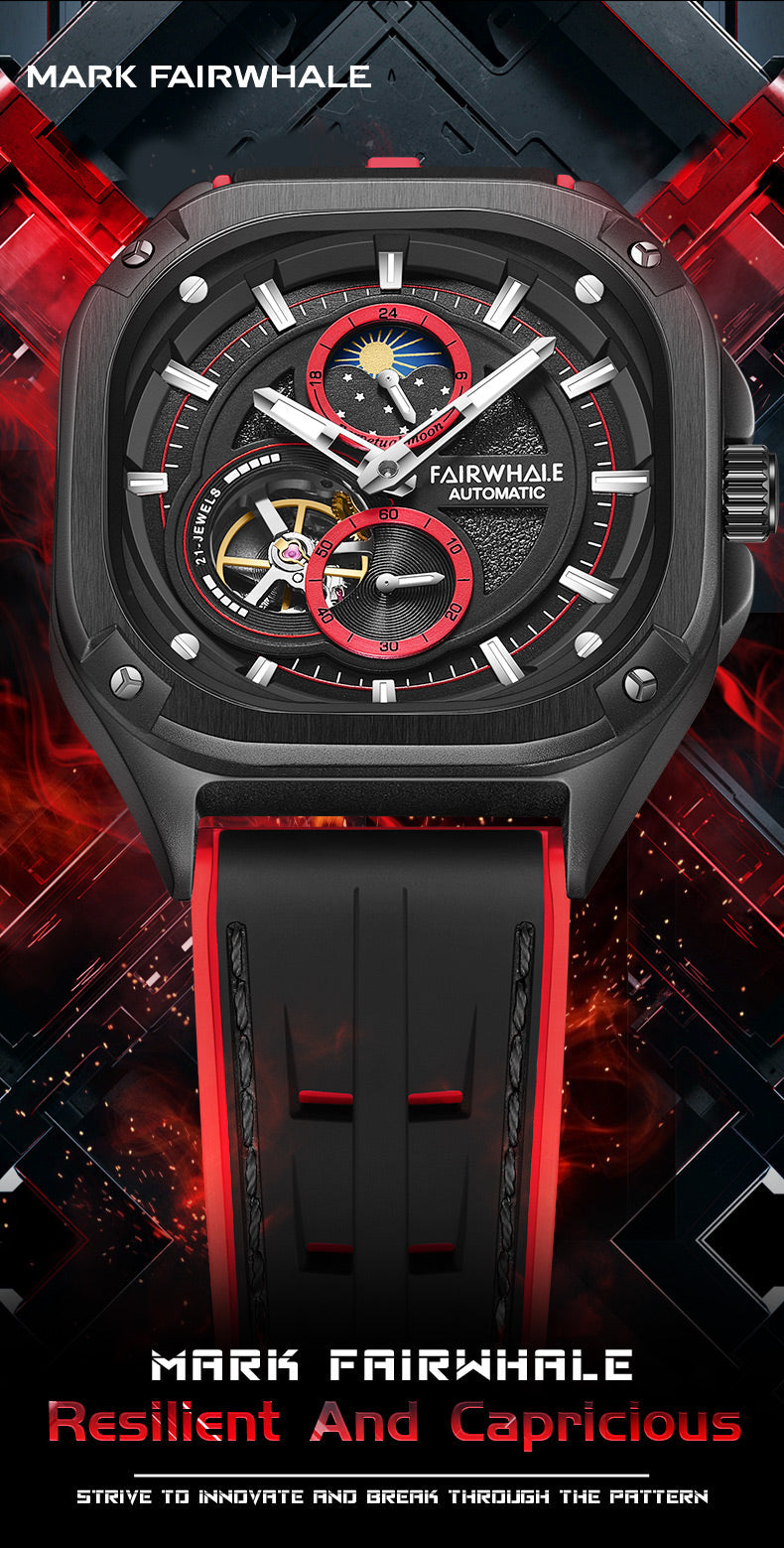 Mark Fairwhale Square Luminous Watch