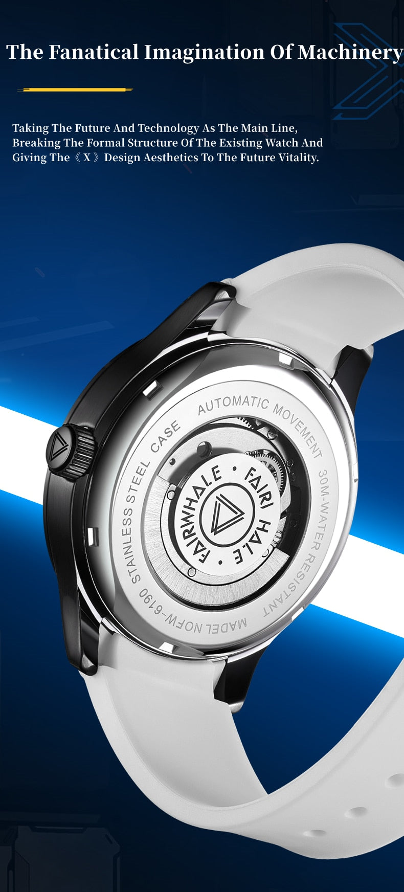 Mark Fairwhale Super X Mechanical Watch