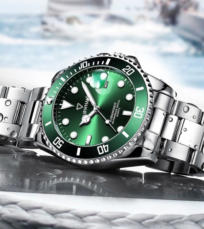 Mark Fairwhale Submariner Stainless Steel Watch