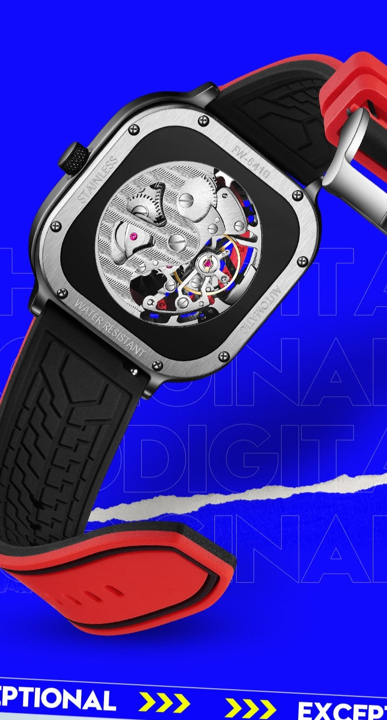Mark Fairwhale Mechanical Square Watch