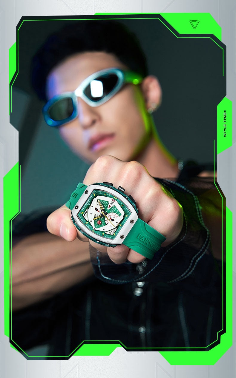 Mark Fairwhale  Waterproof Sports Watch