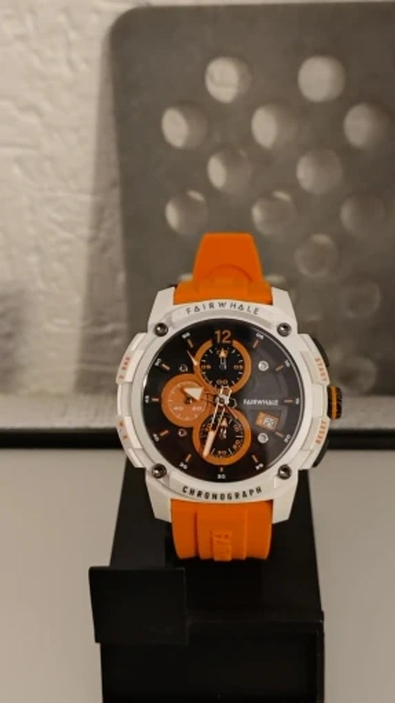 Andre P. wearing the REFUSIO watch