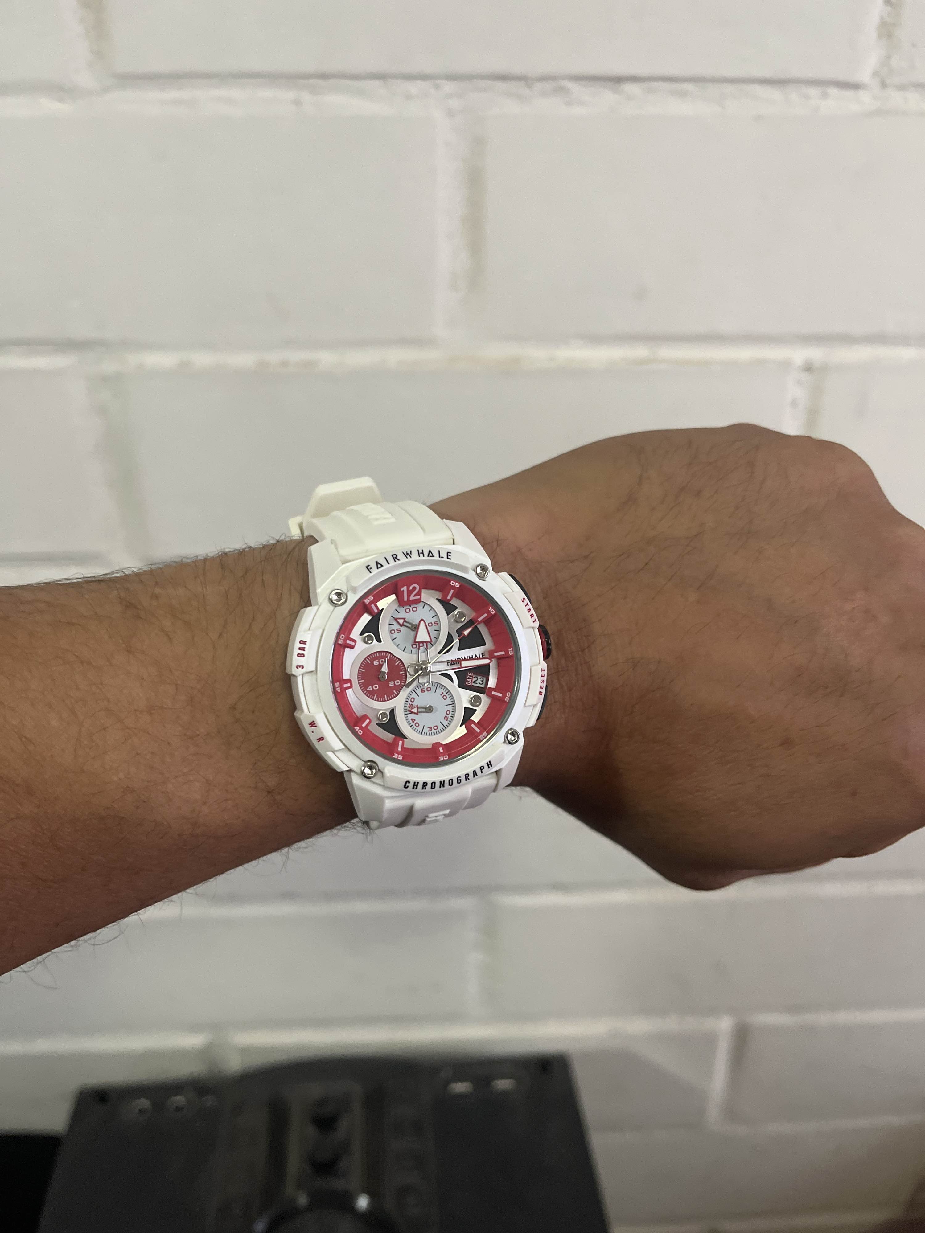 Melissa T. wearing the REFUSIO watch